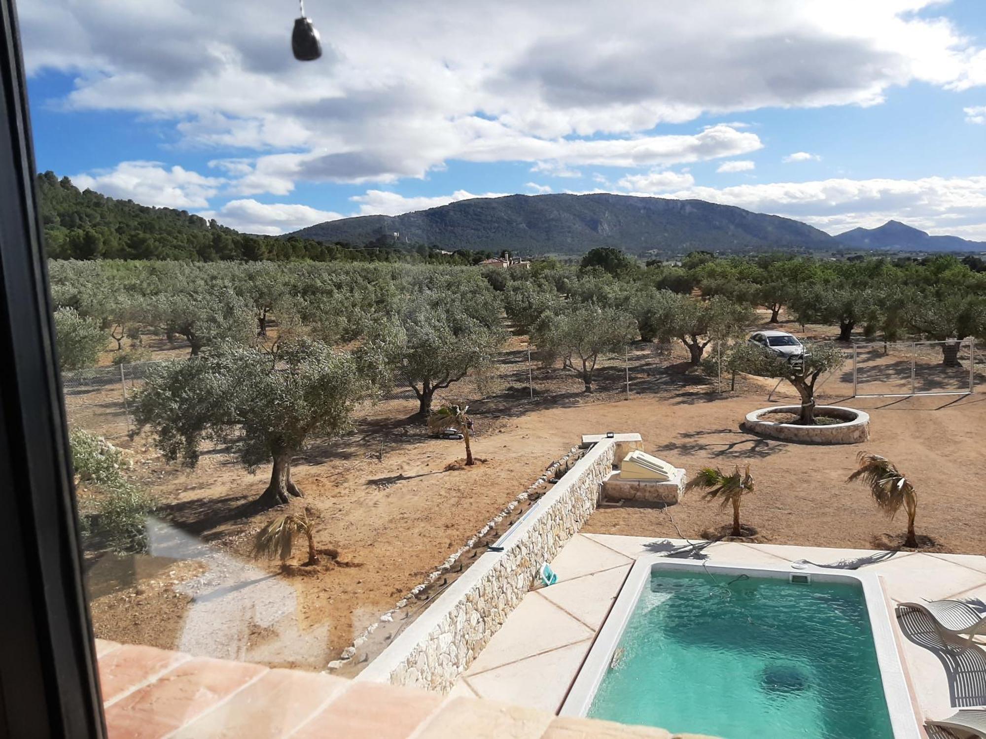 Casita Del Embalse Con Encanto Biar Εξωτερικό φωτογραφία
