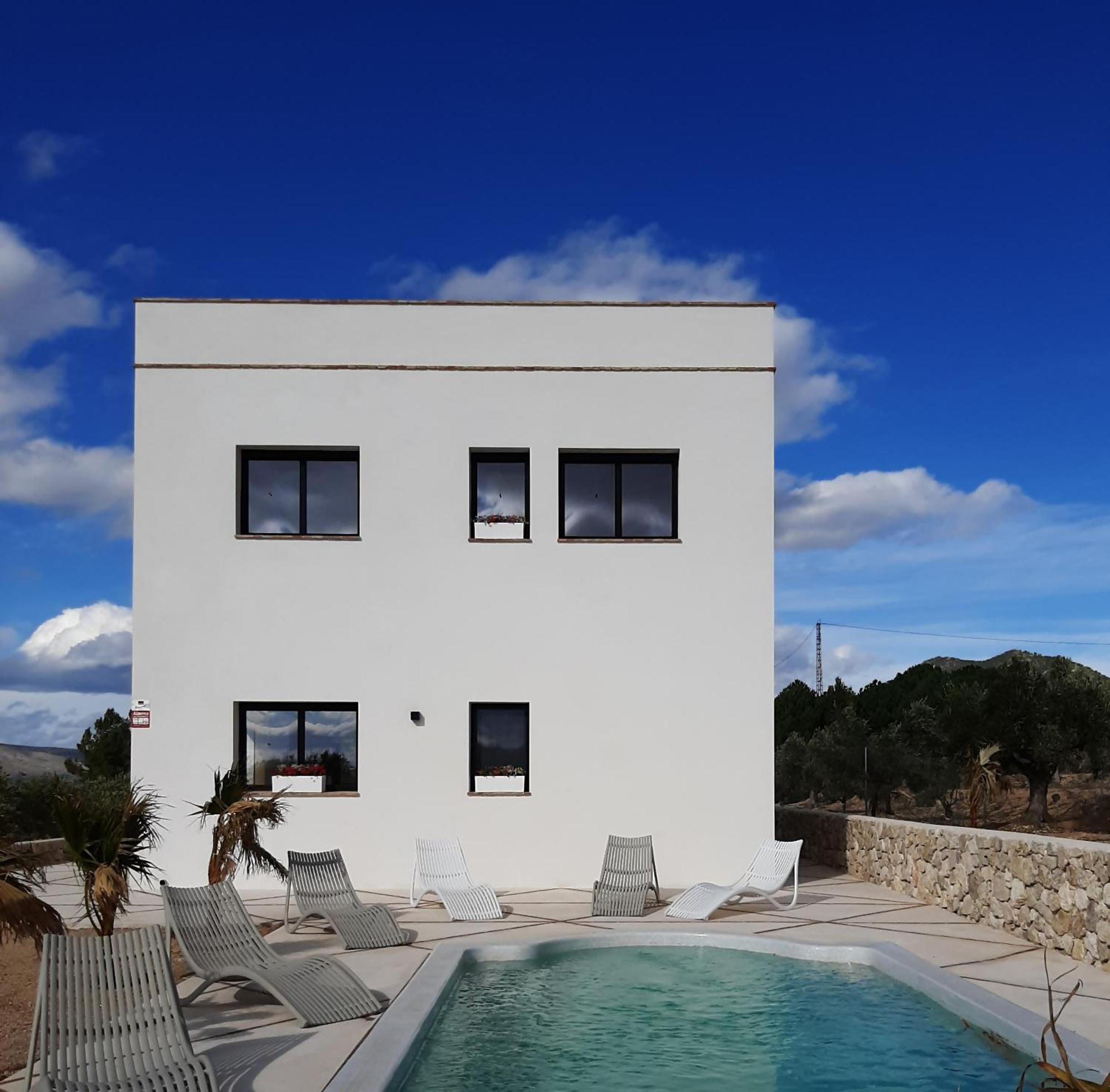 Casita Del Embalse Con Encanto Biar Εξωτερικό φωτογραφία
