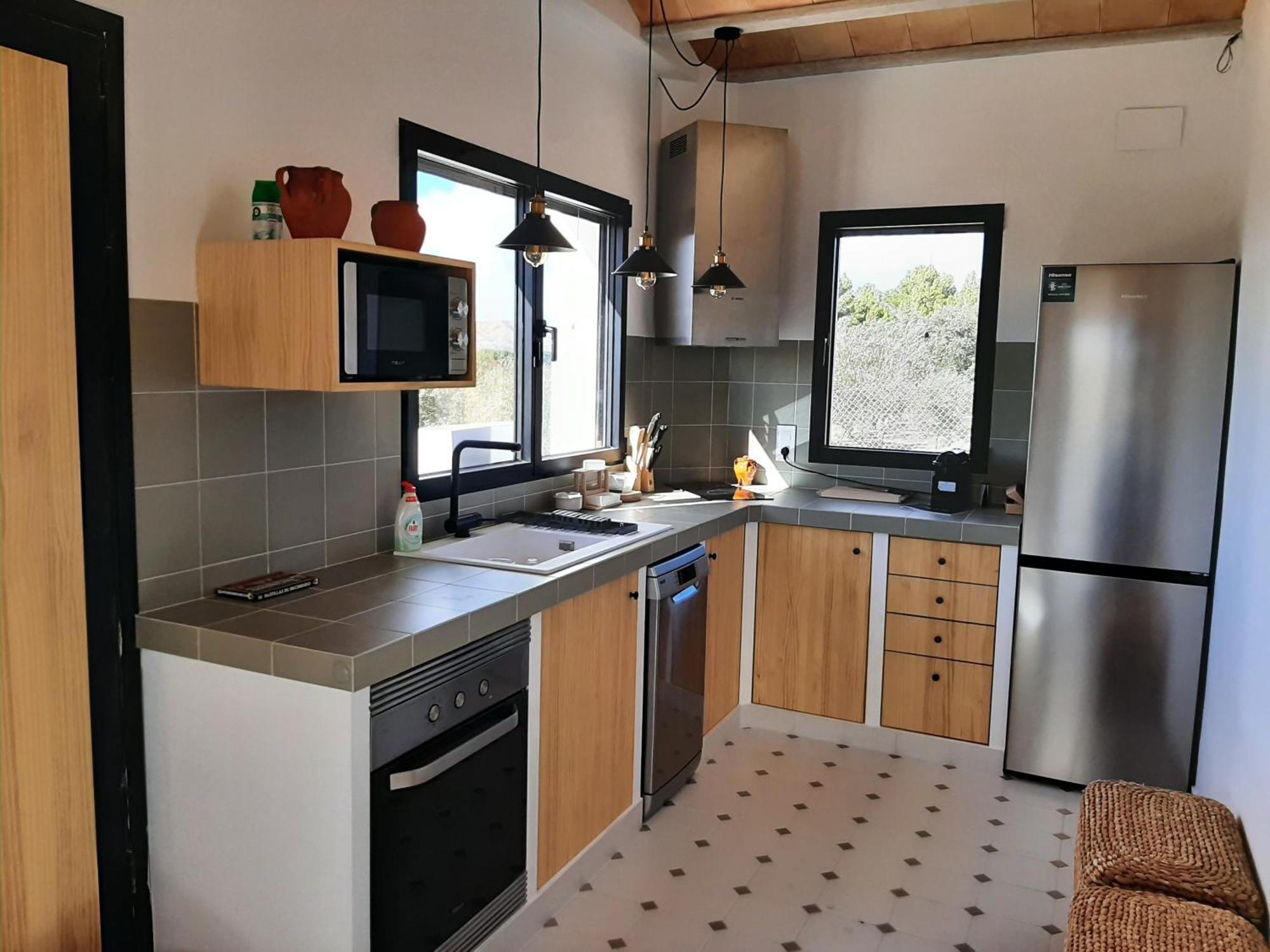 Casita Del Embalse Con Encanto Biar Εξωτερικό φωτογραφία