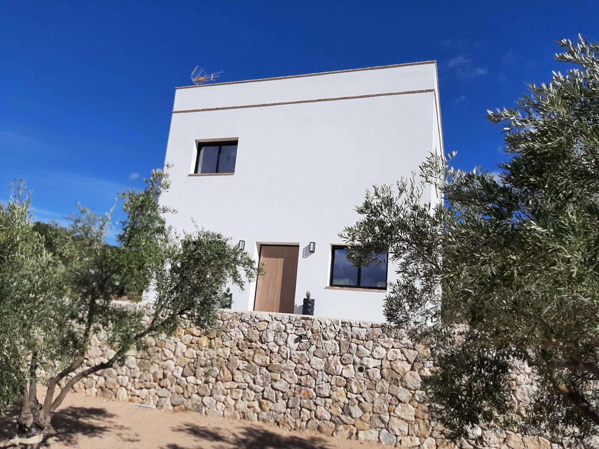 Casita Del Embalse Con Encanto Biar Εξωτερικό φωτογραφία